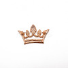 Crystal Rhinestone Crown Brooch JEWB-WH0022-25-2