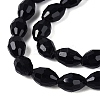 Opaque Solid Color Glass Beads Strands LS-GLAA-N071-01A-C12-3