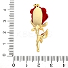 Brass Micro Pave Cubic Zirconia Pendants LS-KK-A232-06G-3