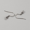 304 Stainless Steel Earring Hooks LS-STAS-WH0027-64P-11-2