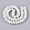 Electroplate Natural Quartz Crystal Beads Strands G-T144-37-2