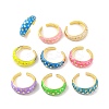 Brass Open Cuff Rings RJEW-U009-14G-1
