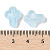 Transparent Spray Paint Glass Beads GLAA-Z011-04D-3