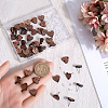 50Pcs Wood Stud Earring Finding FIND-SP0001-19C-3