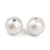 Compressed Cotton Pearl Beads WOVE-V001-A01-8mm-2