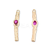 Brass Pave Cubic Zirconia Pendants KK-N232-482C-1