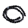 Natural Black Agate Beads Strands G-M435-A08-01-3