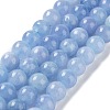 Dyed Natural Malaysia Jade Beads Strands X-G-G021-02C-07-2