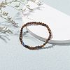 Natural Mixed Gemstone Beaded Bracelets BJEW-JB06473-4