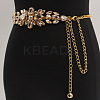 Flower Alloy Crystal Rhinestone Waist Belly Chains for Women FS-WGA1C1B-01-2