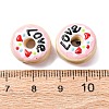 Handmade Porcelain Enamel Beads PORC-K003-09Q-3