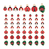 56pcs 7 styles Alloy Pendants DIY-PH0001-12-7