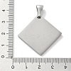 Christmas 304 Stainless Steel Pendants STAS-Z098-44P-3