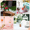 22Pcs Zinc Alloy Enamel Pendant Keychains KEYC-ME0001-07-5