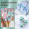 200Pcs Handmade Polyester Costume Accessories DIY-SP0004-86B-01-6