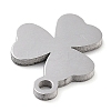 Anti-Tarnish 304 Stainless Steel Charms STAS-M076-10P-2