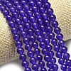 Natural Malaysia Jade Beads Strands G-L645-C01-6mm-07-3
