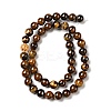 Natural Tiger Eye Beads Strands Z0RQX012-3