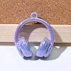 UV Plating Opaque Acrylic Pendants SACR-FZC0001-001G-1