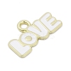 Valentine's Day Alloy Enamel Pandants PALLOY-V001-06F-2