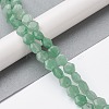 Natural Green Aventurine Beads Strands G-K359-C18-01-2