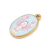 Printed 304 Stainless Steel Pendants SA-CBA8E58-11A-G-2