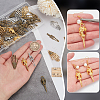 54Pcs 9 Styles Tibetan Style Alloy Pendants FIND-FG0002-88-3