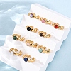 304 Stainless Steel Adjustable Open Cuff Rings RJEW-A071-11G-1