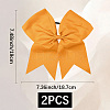 2Pcs Rubber Hair Ties MRMJ-SC0001-49C-2