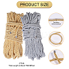 2Pcs 2 Colors Polyester Twisted Cord DIY-CA00001-2