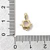 Synthetic Opal Flat Round Oval Charms KK-H089-05A-01-3