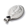Non-Tarnish 304 Stainless Steel Pendants STAS-F223-43P-2