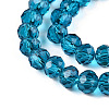 Glass Beads Strands EGLA-A044-T1mm-D27-3
