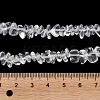 Spray Painted Transparent Glass Beads Strands GLAA-P060-01A-14-4