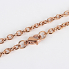 304 Stainless Steel Cable Chain for Necklace Making STAS-P045-06-4