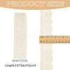 15 Yards Cotton Embroidery Bowknot Lace Ribbons OCOR-WH0045-35C-2