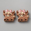 Cattle Food Grade Eco-Friendly Silicone Beads SIL-WH0018-33A-02-1