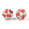Fruit Round Resin Beads LS-RESI-T059-03F-2