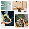 Book Shaped PU Leather Tie Clip Storage Boxes CON-CA0001-034C-7