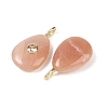 Natural Sunstone Pendants G-H322-01G-06-2
