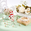 Printed Natural Wood European Beads WOOD-PH0002-79C-5