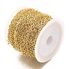 Rack Plating Brass Cable Chains CHC-M001-03G-02-2