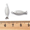 Anti-Tarnish 304 Stainless Steel Pendants STAS-R130-26P-3