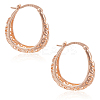 1Pair Brass Oval Hoop Earrings for Women EJEW-LP0001-36KCG-1