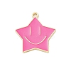 Alloy Enamel Pendants LS-ENAM-F152-05G-04-1