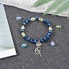 AB-Color Plated Glass Beads EGLA-NB0001-08-4