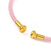 Braided Carbon Steel Wire Bracelet Making MAK-A017-B44-3