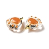 Transparent Glass Pendants FIND-I029-03B-4