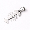 Tarnish Resistant 304 Stainless Steel Pendants LS-STAS-I127-075P-2