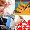 5Pcs 3 Styles Gold Powder Press Ballpoint Pen AJEW-GF0003-77A-7